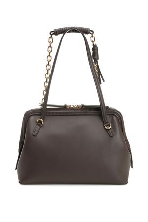 Borsa a spalla DOC in pelle marrone ETRO | WP1B0032AP398M0019
