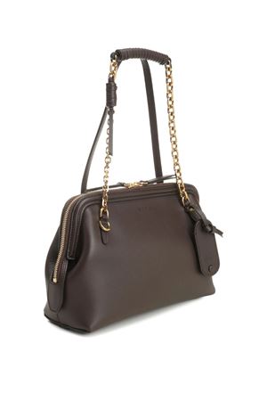 Borsa a spalla DOC in pelle marrone ETRO | WP1B0032AP398M0019