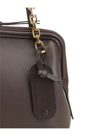 Borsa a spalla DOC in pelle marrone ETRO | WP1B0032AP398M0019