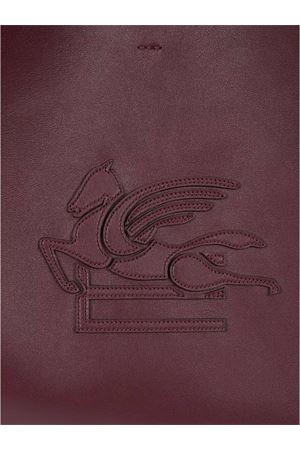 Borsa Shopping Libra Media In Pelle Bordeaux ETRO | WP1D0028AP264R0108