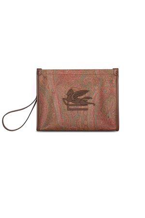 Pouch Media In Iconico Tessuto Jacquard Paisley ETRO | WP2C0007AA001M0019
