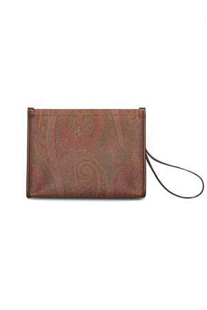 Pouch Media In Iconico Tessuto Jacquard Paisley ETRO | WP2C0007AA001M0019