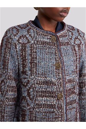 Cappotto In Jacquard Bouclè ETRO | WRAA004099TJB36S9880