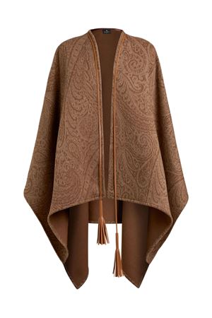 Mantella in panno double di lana misto cashmere ETRO | WRBD001299TJB37S9820