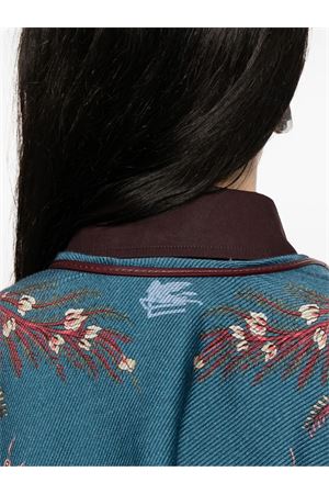 Poncho Con Stampa Paisley ETRO | WRBD0012AV778X0883