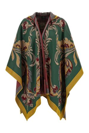 Cape in wool and viscose blend ETRO | WRBD0027AQ291X0826