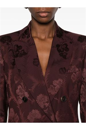 Tailored jacket in glossy stretch jacquard fabric ETRO | WRCA001099TJB41M5039