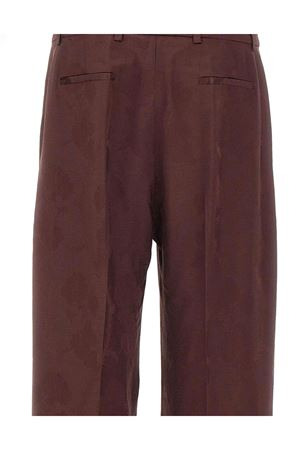 Pantalone in misto lana e viscosa color borgogna ETRO | WREA006599TJB41M5039