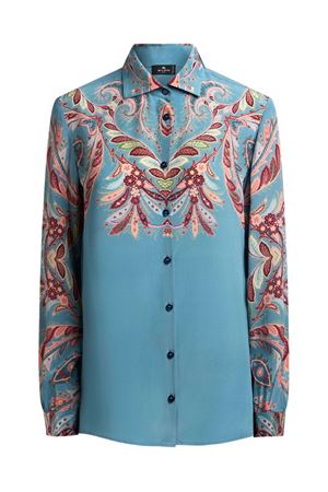 Camicia In Seta Con Stampa Paisley ETRO | WRIA0019AKA37X0884
