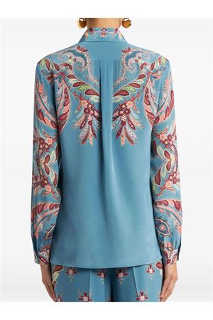 Camicia In Seta Con Stampa Paisley ETRO | WRIA0019AKA37X0884