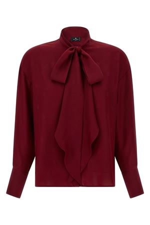 Blouse in pure silk crepe de chine ETRO | WRIA007799TU1L3R0108