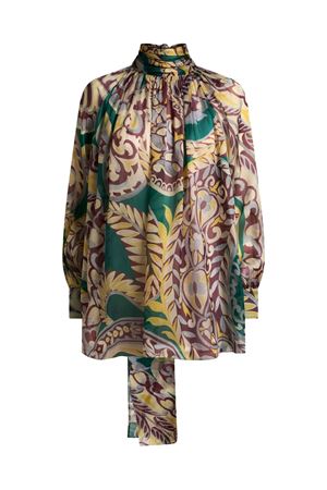 Blouse in washed pure silk organza ETRO | WRJA015099SA1K3X0890