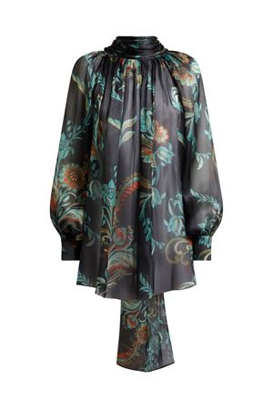 Blusa In Seta Con Motivo Narcisi ETRO | WRJA015099SA1M0X0881