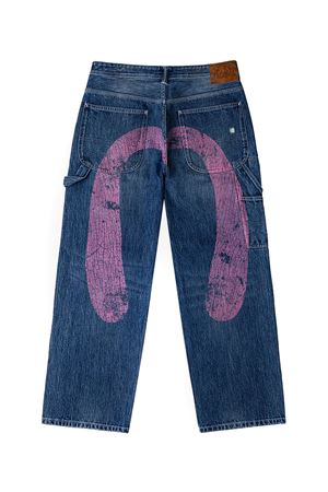 Blue Denim Jeans EVISU | 2EAEJM5JE6109INDIGO