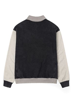 Felpa in cotone nero con cappuccio EVISU | 2EAEJM5SW6106BLACK