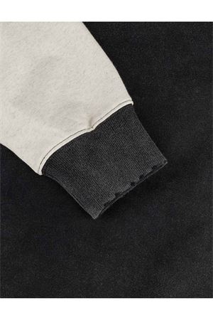 Felpa in cotone nero con cappuccio EVISU | 2EAEJM5SW6106BLACK