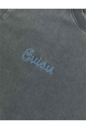T-shirt nera in cotone EVISU | 2EAEJM5TS6023BLACK
