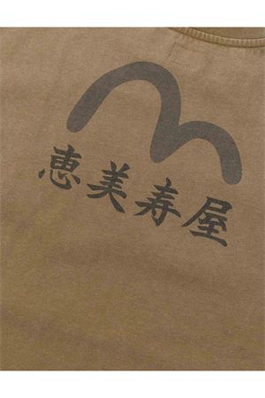 Beige cotton T-shirt EVISU | 2EAEJM5TS6112BEIGE