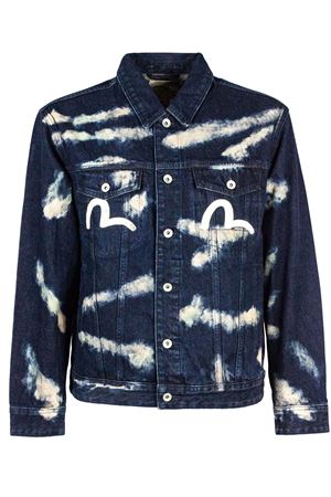 Indigo denim jacket EVISU | 2EAHTM5DJ1010INDIGO
