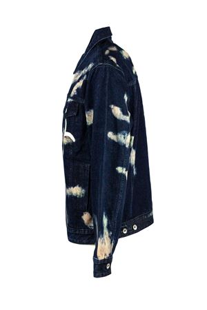 Indigo denim jacket EVISU | 2EAHTM5DJ1010INDIGO