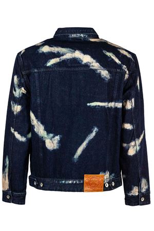 Indigo denim jacket EVISU | 2EAHTM5DJ1010INDIGO
