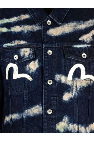 Indigo denim jacket EVISU | 2EAHTM5DJ1010INDIGO