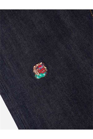 Allover Brand Embroidery Regular Fit Jeans EVISU | 2EAHTM5JE1060INDIGO