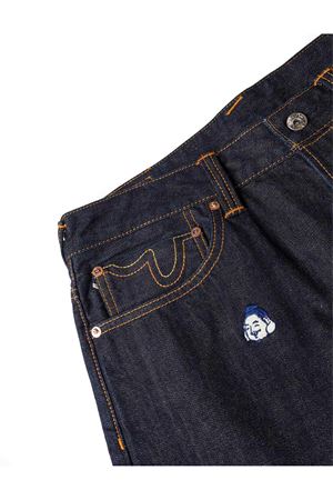 Allover Brand Embroidery Regular Fit Jeans EVISU | 2EAHTM5JE1060INDIGO