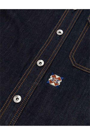 Allover Embroidery Regular Fit Denim Shirt Jacket EVISU | 2EAHTM5SJ1044INDIGO