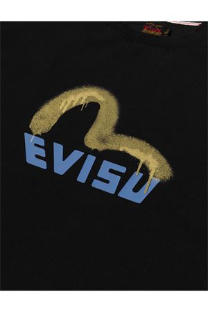 Black cotton T-shirt EVISU | 2EAHTM5TS1159BLACK