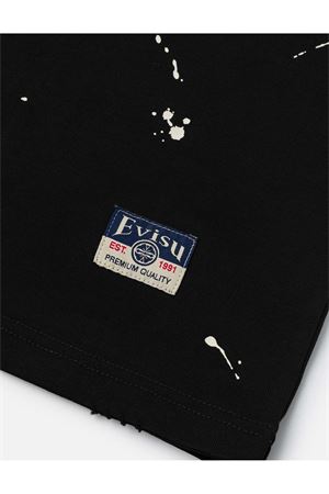 Black cotton T-shirt EVISU | 2EAHTM5TS1159BLACK