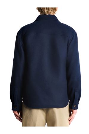 Shirt Jac in Panno di Lana Blu FAY | MAM04512820XRIU808