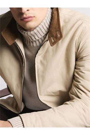 Bomber Jacket in Cotton and Nylon Faille FAY | NAM11510260XLZC008