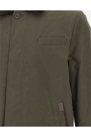 Short Morning Raincoat in Cotton and Nylon Faille FAY | NAM13510100XLZV805
