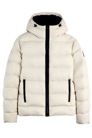 Double Front Down Jacket in Carded Poplin FAY | NAM32510620XMHB004