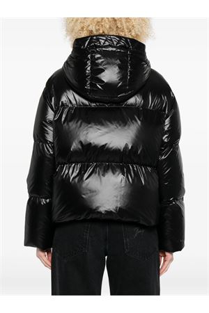 Black hooded puffer jacket FAY | NAW36513580ICIB999