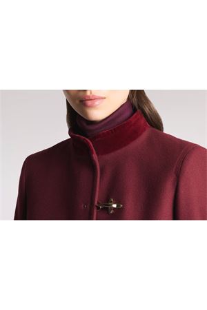 Coat in Red Wool Fabric FAY | NAW50513130SGLR004
