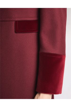 Coat in Red Wool Fabric FAY | NAW50513130SGLR004