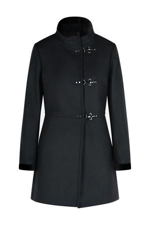 Virginia Coat in Wool Fabric FAY | NAW50514000SGLB999