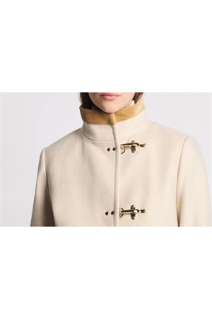 Virginia Coat in Mélange Wool Fabric FAY | NAW50514000XMYC002