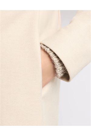 Romantic Coat in Mélange Wool Fabric FAY | NAW5051Y050XMYC002