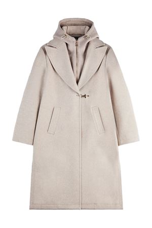 Double Front Coat in Wool Jersey FAY | NAW5951333JXQBC205