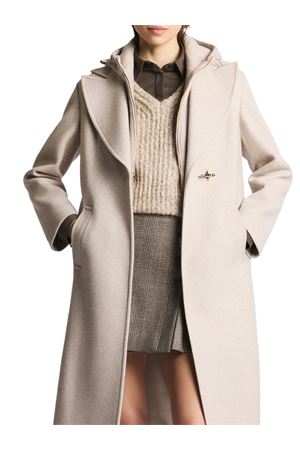 Double Front Coat in Wool Jersey FAY | NAW5951333JXQBC205