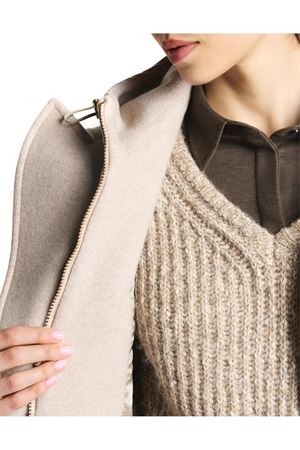 Double Front Coat in Wool Jersey FAY | NAW5951333JXQBC205