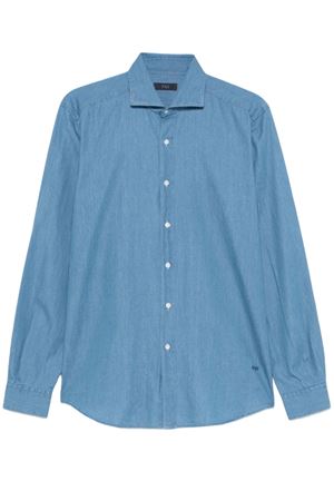 Light blue denim shirt FAY | NCMA151115LMJPU200