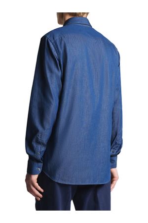 Regular Shirt in Denim FAY | NCMA151115LMJPU210