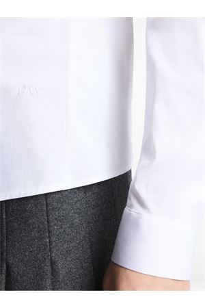 Slim Shirt in Stretch Poplin FAY | NCWA151565SORMB001