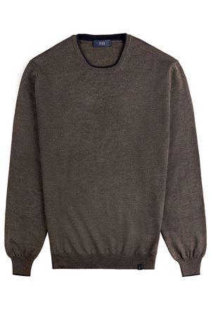 Pull girocollo in maglia di lana FAY | NMMC1512230WJF0587