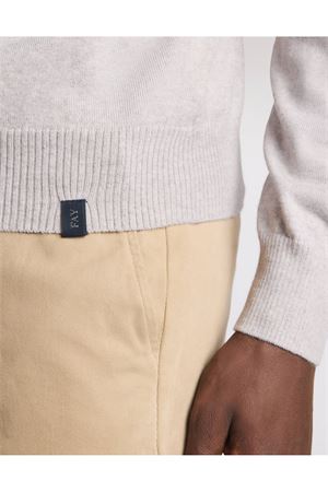 Turtleneck in Light Beige Wool FAY | NMMC1512440CQTB211