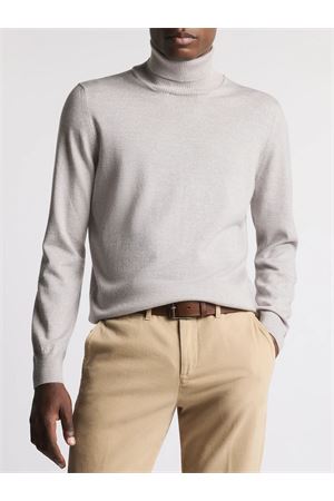 Turtleneck in Light Beige Wool FAY | NMMC1512440CQTB211